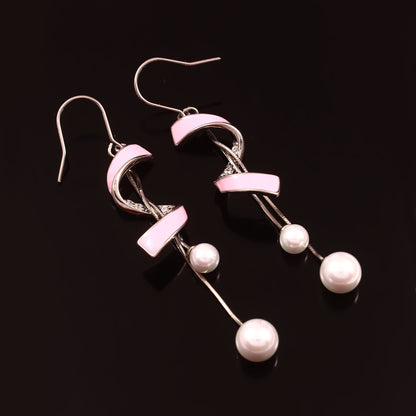 Pearl Sui Dhaga Earring 925 Sterling Silver