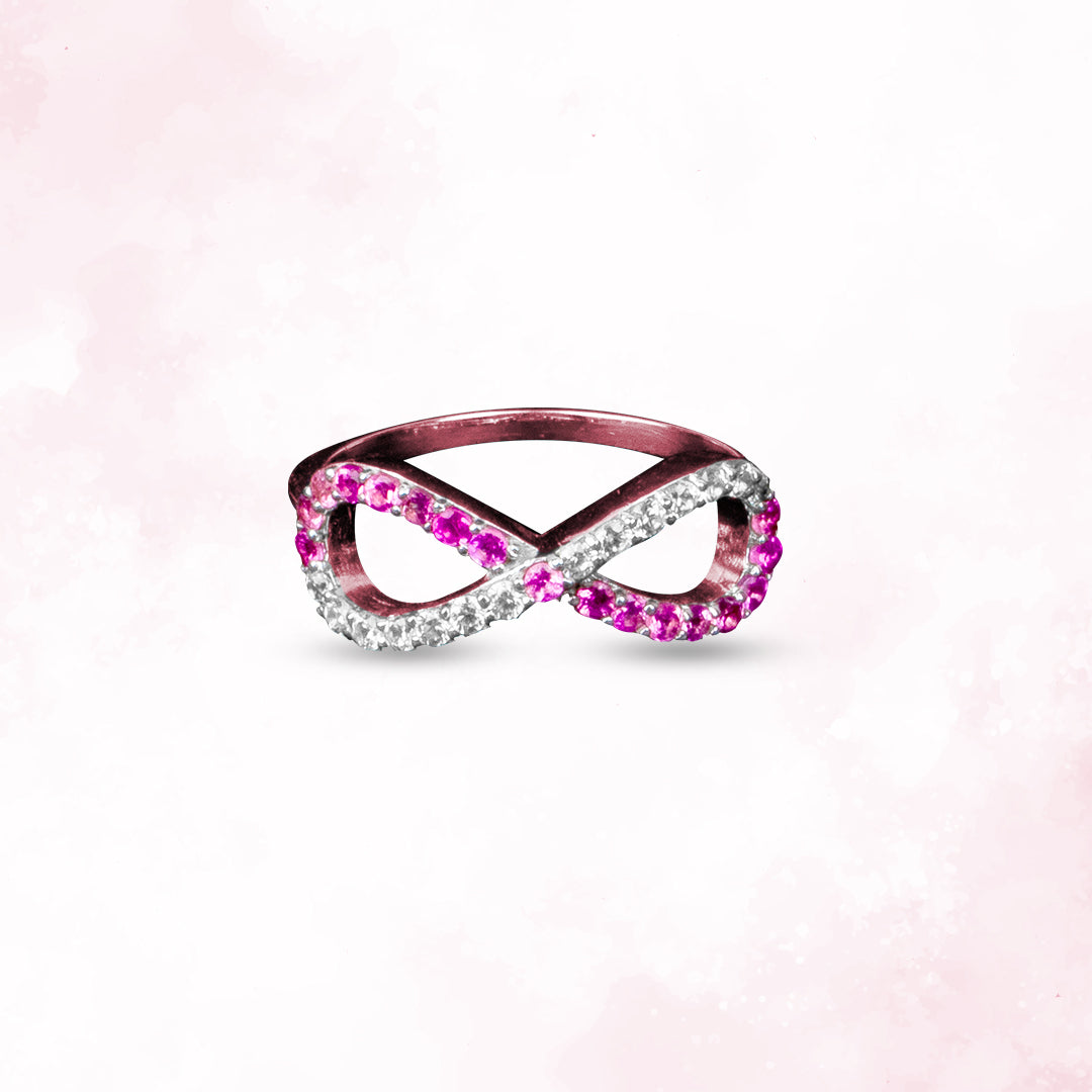 Infinty Ring 925 Sterling Silver